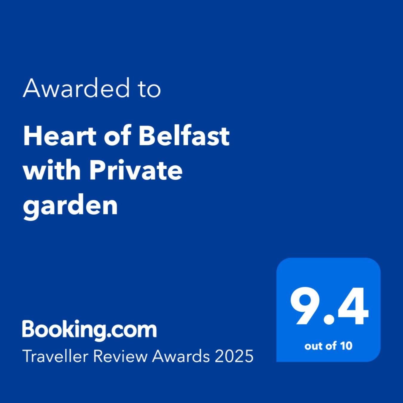 Heart Of Belfast With Private Garden Villa Ngoại thất bức ảnh
